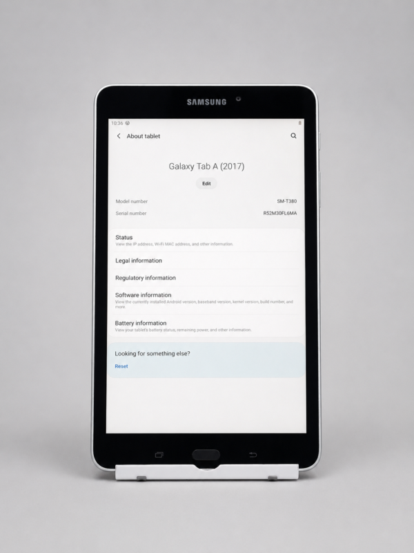 Samsung Galaxy Tab A 8.0 (2017) – Snapdragon 425, 2GB RAM, 32GB Storage
