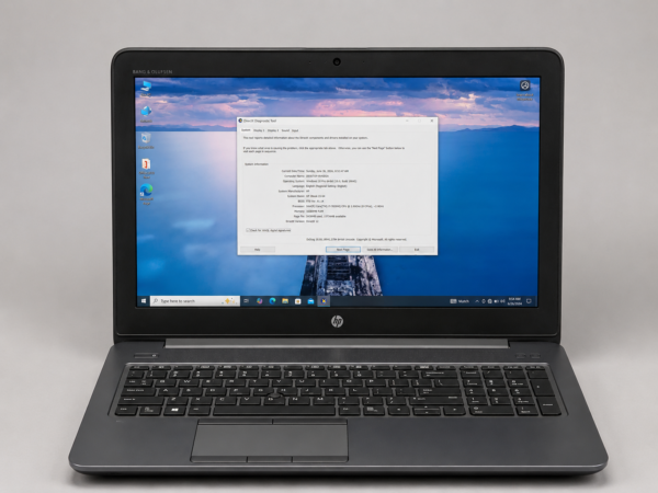 HP ZBook 15 G4 – Core i7 7th Gen, 16GB RAM, 256GB SSD, Quadro 4GB, 15.6-inch FHD