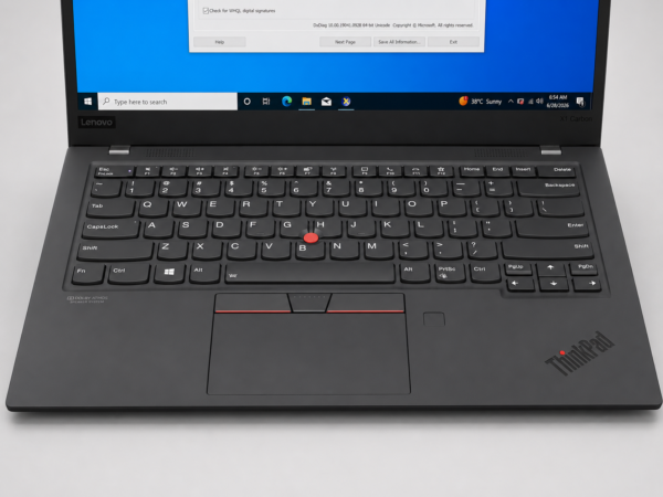 Lenovo ThinkPad X1 Carbon – Core i7 10th Gen, 16GB RAM, 256GB SSD, 14-inch 2K