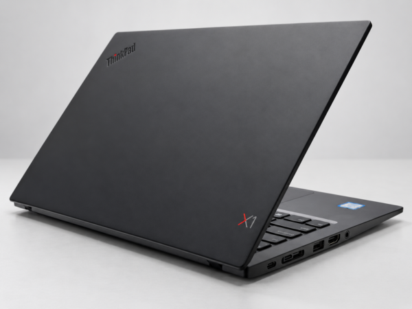Lenovo X1 Carbon I7 8th sideview Lapbazar.pk Lenovo X1 Carbon – Core i7 8th Gen, 16GB RAM, 256GB NVMe SSD, 14-inch