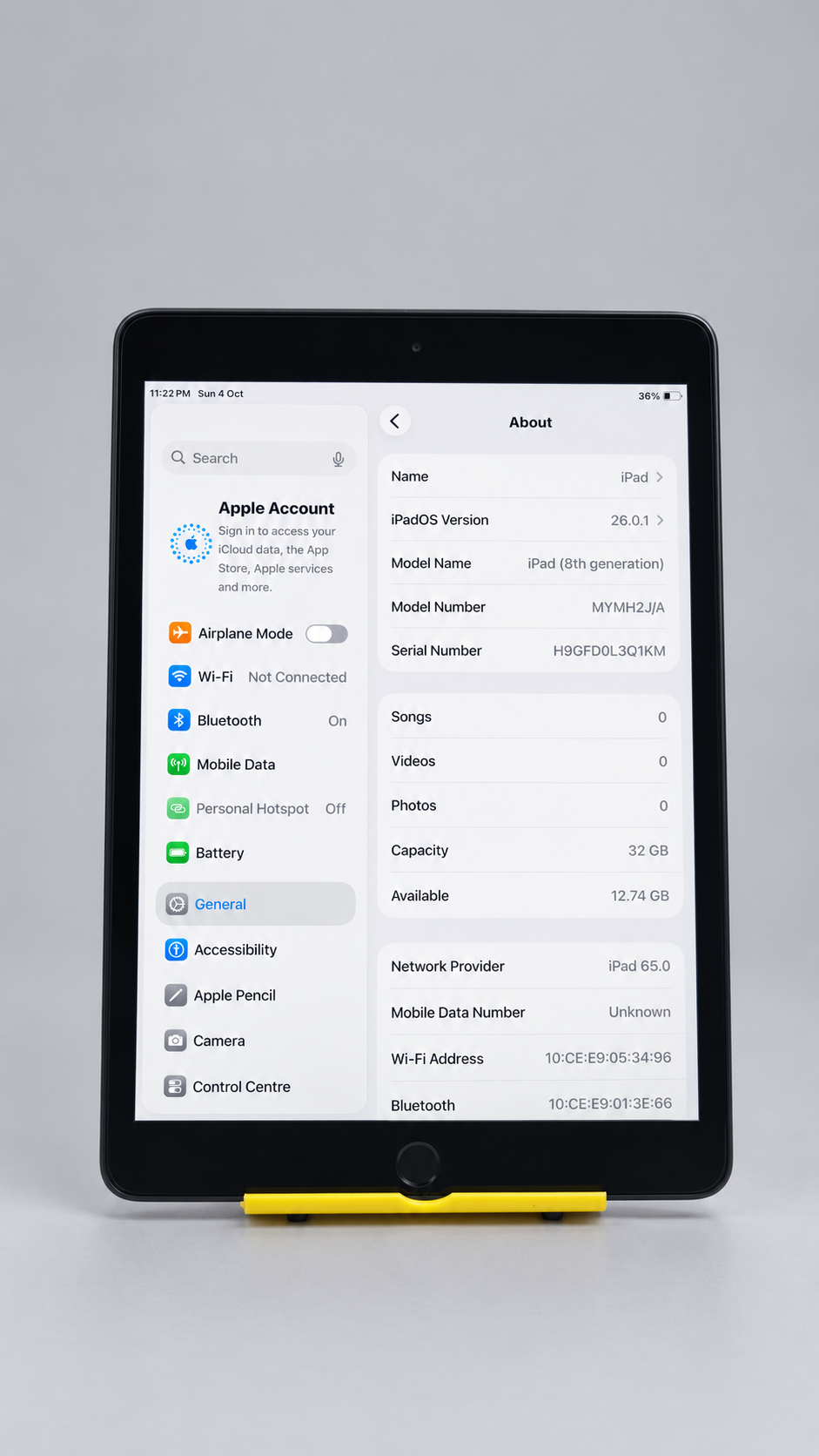 Apple iPad 9th Gen 256GB – Excellent Retina Display & Smooth Touch Quality